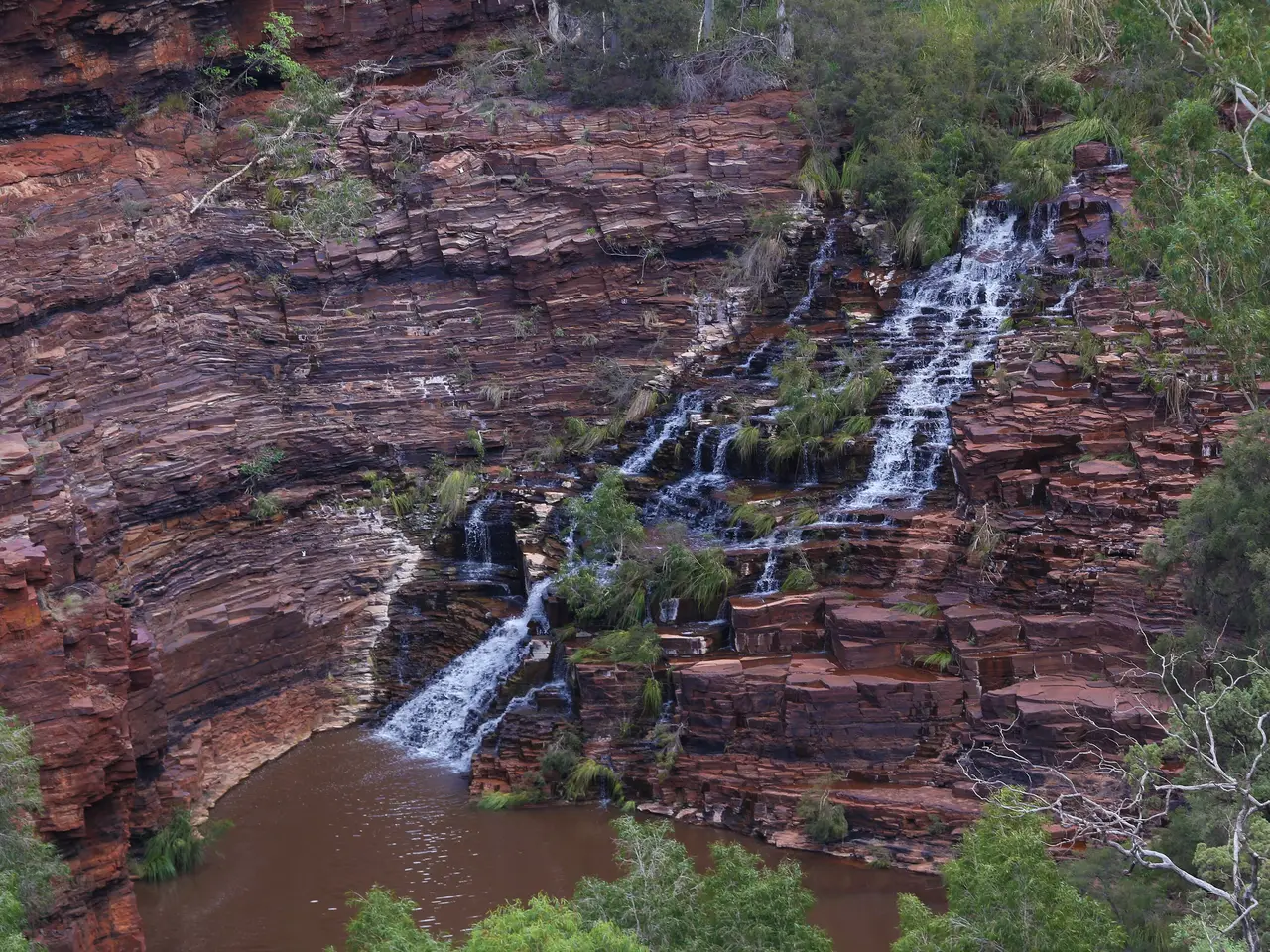 Fortescue Falls within Dales Gorge (Karijini National Park)